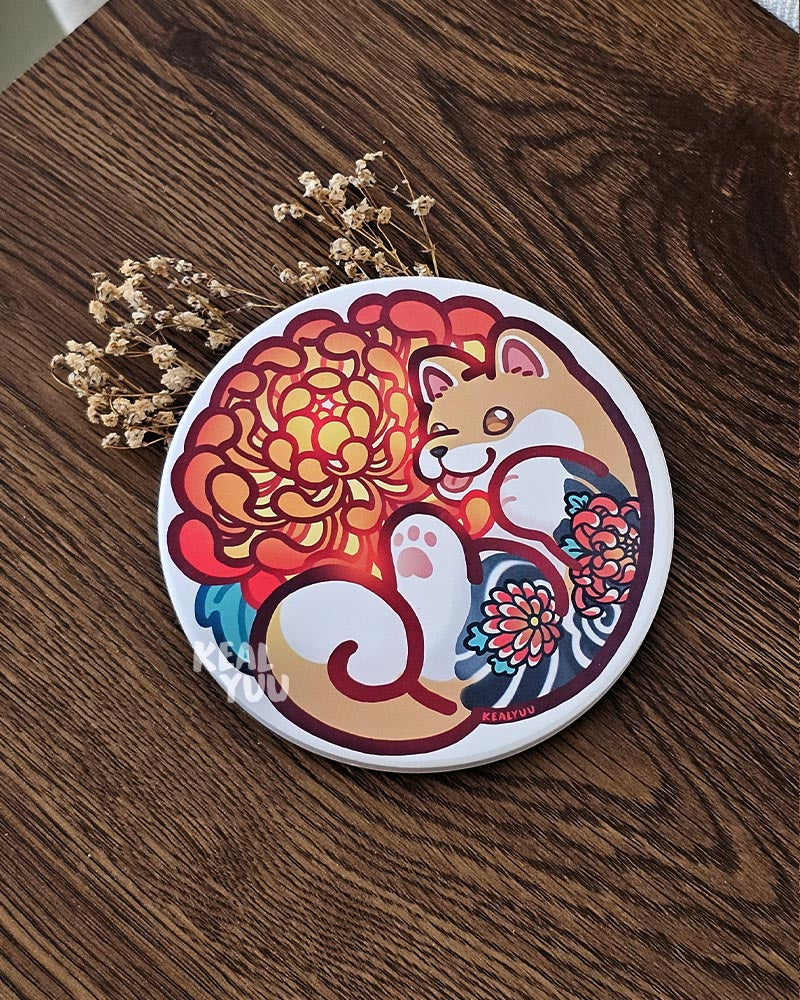 Diatomite Coaster | Paw Clan Blessings