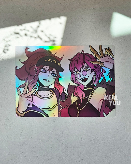 Print | KDA: Akali & Evelyn
