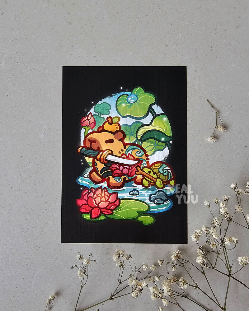 Print | Capybara Clan: Wanderer