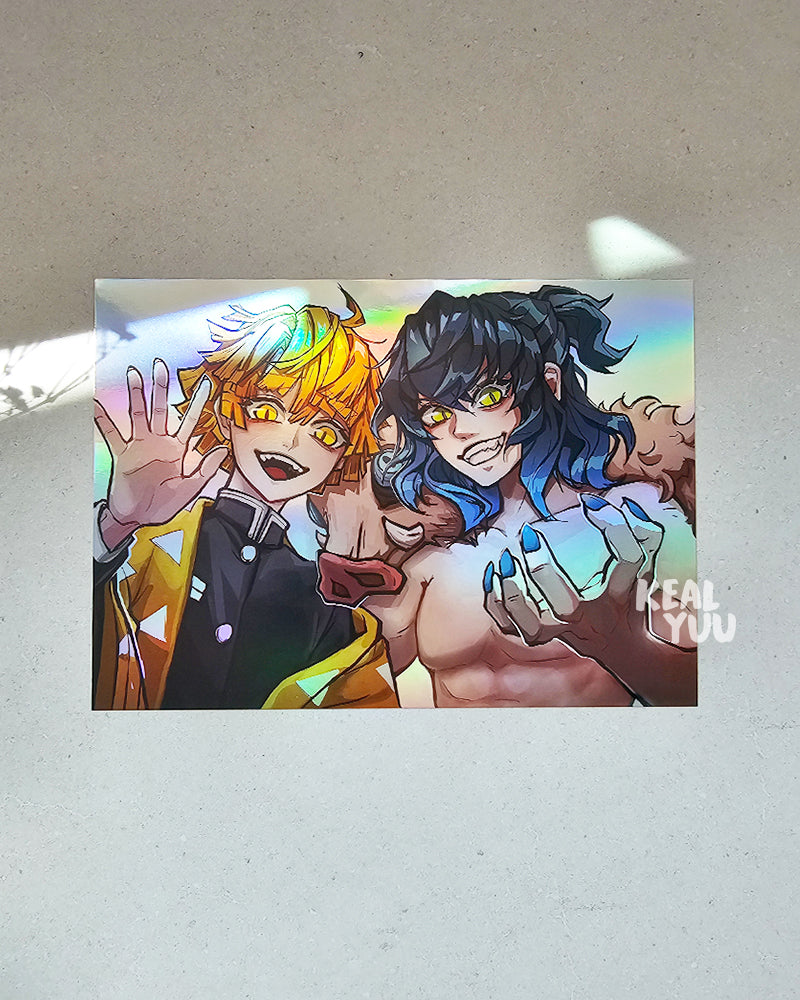 Print | Demon Slayer: Zenitsu & Inosuke
